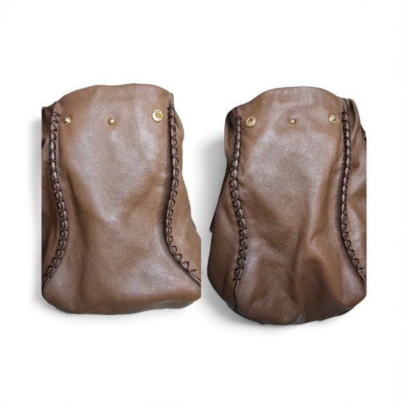 MCM Dark Brown Leather Shoulder Bag - Picture 4 of 7